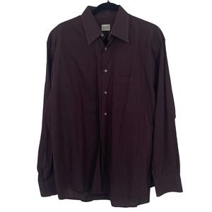 Armani Collezioni Merlot Dress Shirt (16.5/42)